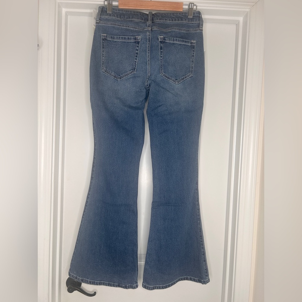 Hollister Women’s High Rise Medium Wash Flare Jeans, Sz. 8R NEW WITH TAGS - Picture 11 of 13
